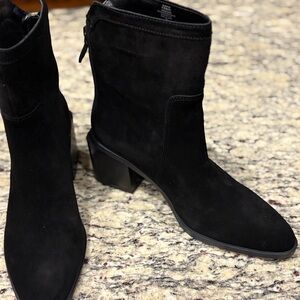 Vince Camuto Black Ankle Booties